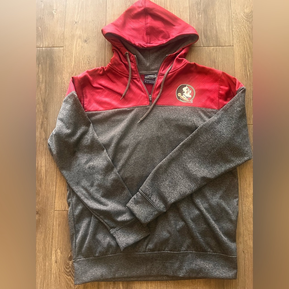 Red & grey Seminoles hoodie perfect condition #FSU #Seminoles #collegefootball